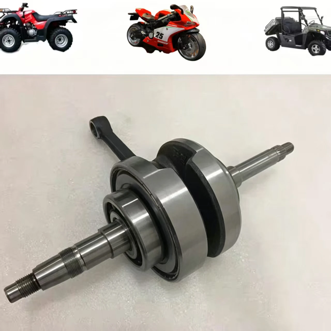 Коленчатый вал в сборе с шатуном для двигателя Loncin LX200AU-M 175CC ATV CVT
Коленчатый вал в сборе с шатуном для двигателя Loncin LX200AU-M 175CC ATV CVT