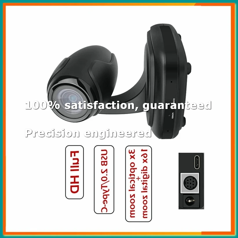 PTZ-камера с ИИ-отслеживанием, USB2.0, 1080P, 3-кратным оптическим зумом для прямых трансляций, конференций, мероприятий, церквей - A86Z
PTZ-камера с ИИ-отслеживанием, USB2.0, 1080P, 3-кратным оптическим зумом для прямых трансляций, конференций, мероприятий, церквей - A86Z