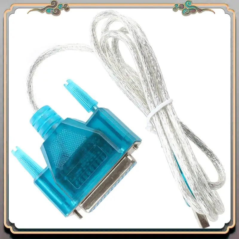 Прочный 2-кратный USB-адаптер для принтера Db25, 25-контактный кабель с параллельным портом
Прочный 2-кратный USB-адаптер для принтера Db25, 25-контактный кабель с параллельным портом
