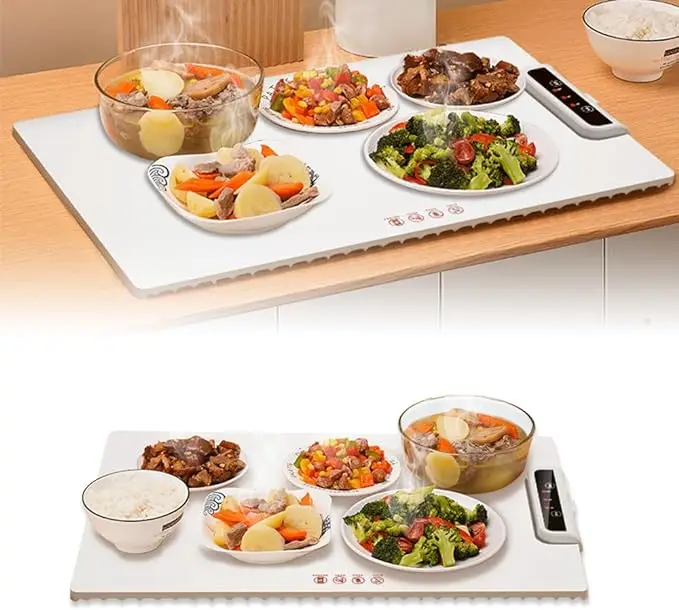 Electric Warming Tray with Adjustable Temperature,2024 New Upgrade Electric Heating Tray,Foldable Food Warmer Fast Heating,Elect
Electric Warming Tray with Adjustable Temperature,2024 New Upgrade Electric Heating Tray,Foldable Food Warmer Fast Heating,Elect
