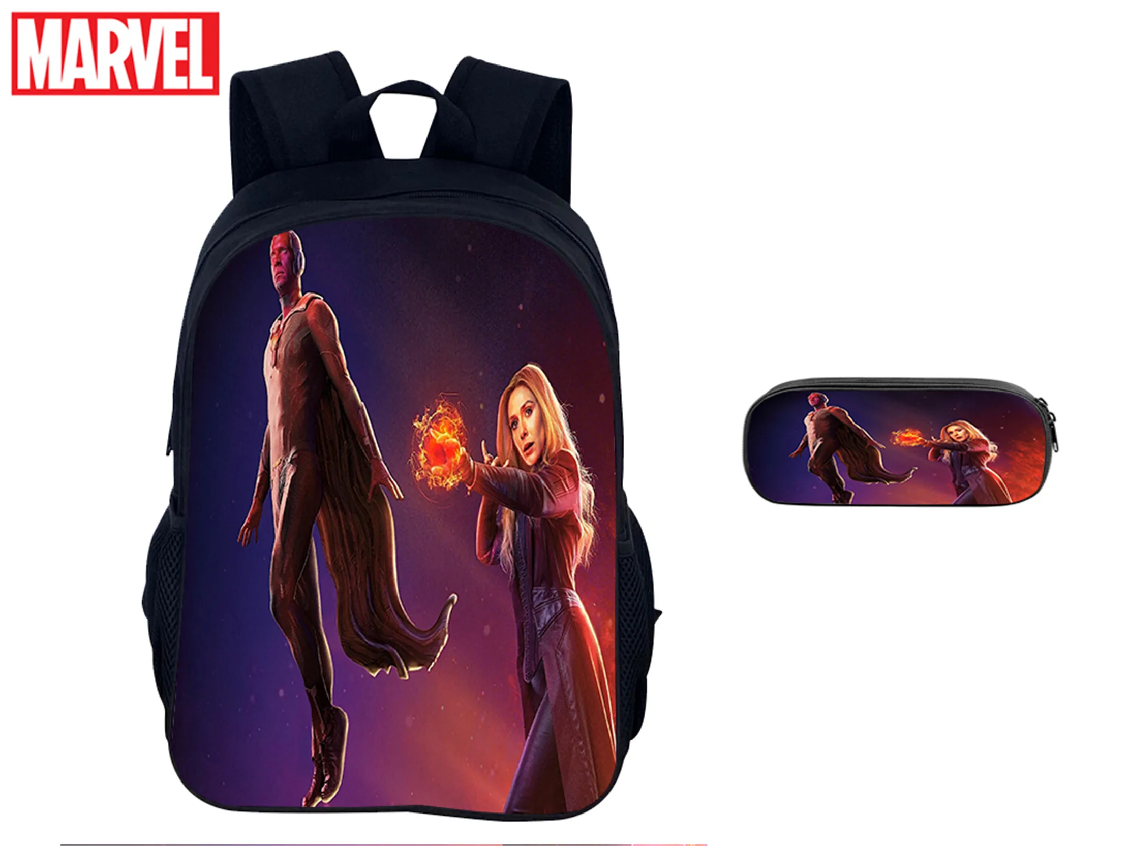 Student Scarlet Witch Large Capacity Waterproof Schoolbag and Pencil Box for School,Travel
Student Scarlet Witch Large Capacity Waterproof Schoolbag and Pencil Box for School,Travel