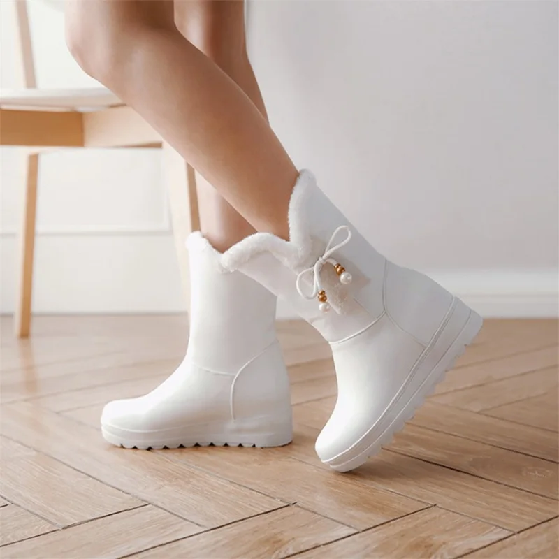 YQBTDL Non-slip Waterproof 2022 Winter Warm Fur Mid-calf Snow Boots Black Girls Footwear Child New Fashion Pink Shoes Years 12+
YQBTDL Non-slip Waterproof 2022 Winter Warm Fur Mid-calf Snow Boots Black Girls Footwear Child New Fashion Pink Shoes Years 12+