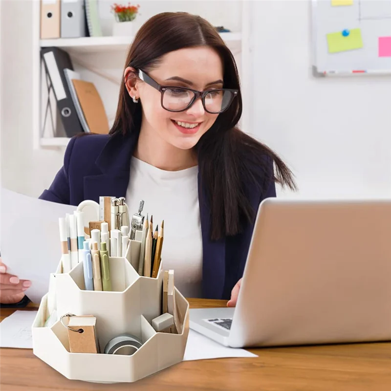 Rotating Pen Holder Pencil Organizers,9 Slots 360-Degree Spinning Pencil Pen Desk Organizers, Desktop Organizers
Rotating Pen Holder Pencil Organizers,9 Slots 360-Degree Spinning Pencil Pen Desk Organizers, Desktop Organizers