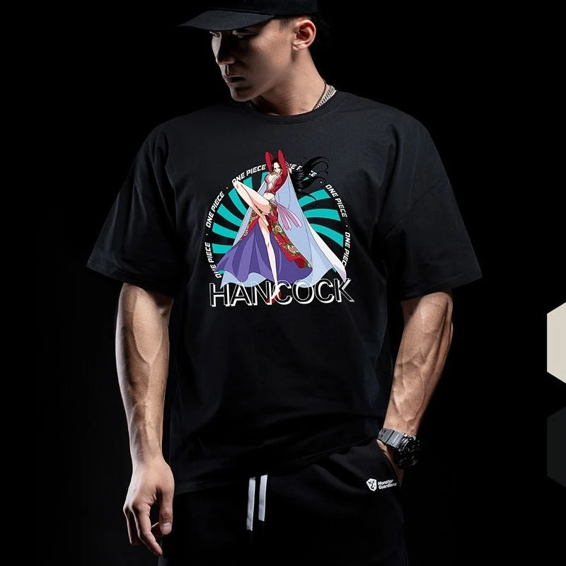 Bandai Genuine High-quality ONE PIECE Official Joint Luffy Empress Printing Sports Short-sleeved Men's and Women's T-shirts
Bandai Genuine High-quality ONE PIECE Official Joint Luffy Empress Printing Sports Short-sleeved Men's and Women's T-shirts