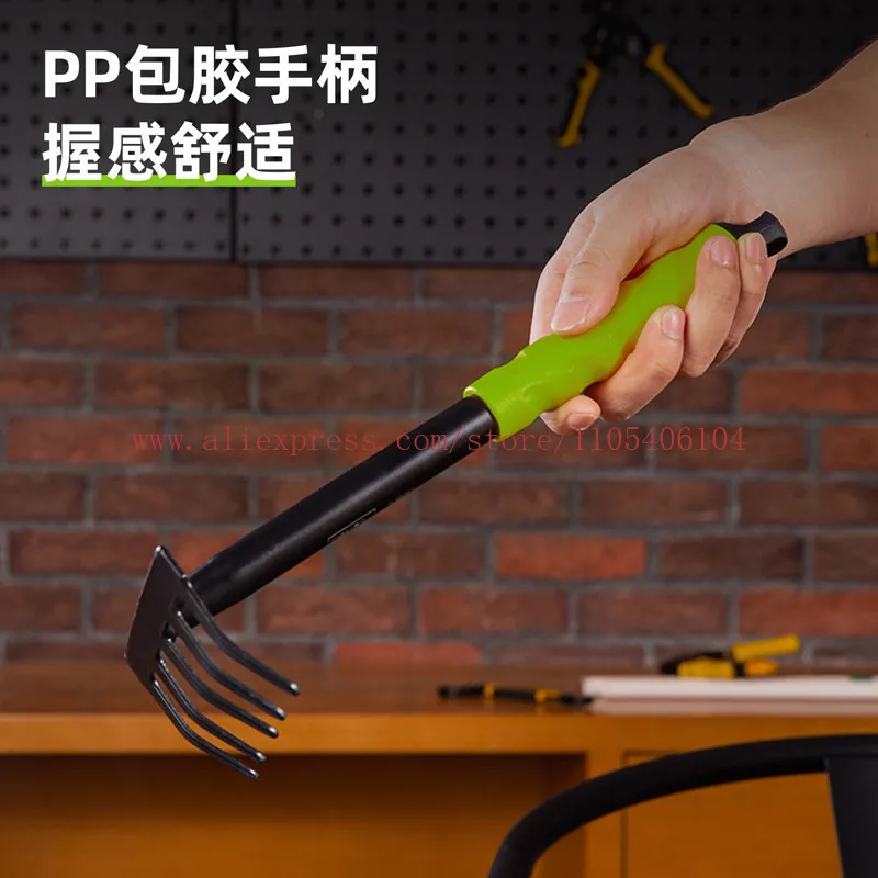 Horticulture Five-tooth rake Household flower pot Loosen soil and remove roots Thick tooth rake Catch the sea Excavation rake
Horticulture Five-tooth rake Household flower pot Loosen soil and remove roots Thick tooth rake Catch the sea Excavation rake