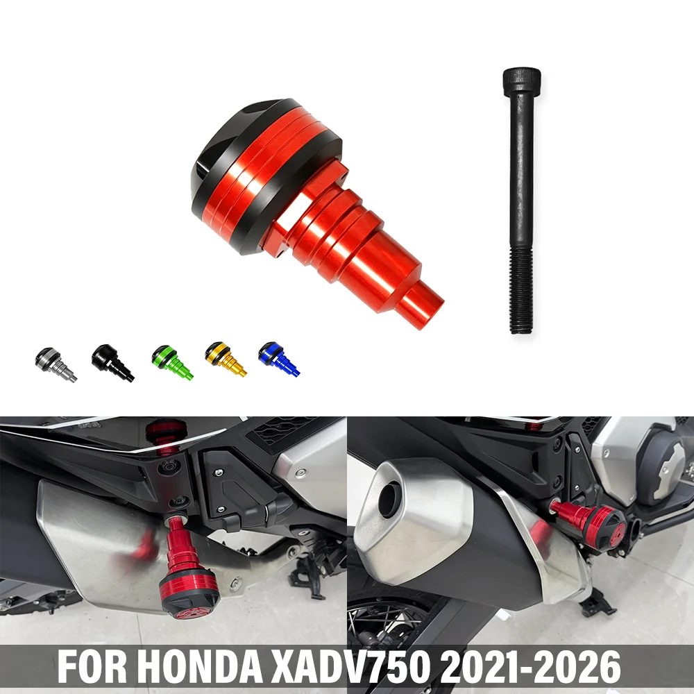 Motorcycle CNC Falling Protection Exhaust Frame Slider Anti Crash Pad Accessoires FOR HONDA XADV750 X-ADV750 2021-2026 2025 2024
Motorcycle CNC Falling Protection Exhaust Frame Slider Anti Crash Pad Accessoires FOR HONDA XADV750 X-ADV750 2021-2026 2025 2024