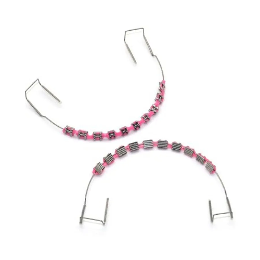 Pack Temporary Tooth Decoration with Metal Wires, Metal Bracket and Orthodontic Ligature Ties, props for dental students to pra
Pack Temporary Tooth Decoration with Metal Wires, Metal Bracket and Orthodontic Ligature Ties, props for dental students to pra