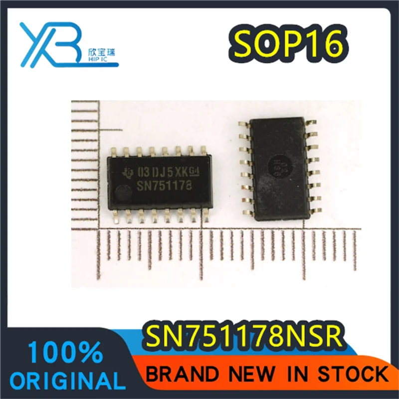(10/50 pieces) SN751178 SN751178NSR SOP16 Original authentic driver and receiver chip IC Spot delivery fast
(10/50 pieces) SN751178 SN751178NSR SOP16 Original authentic driver and receiver chip IC Spot delivery fast