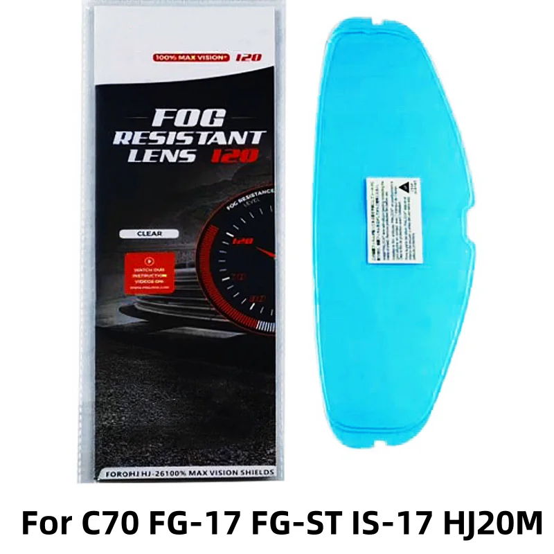 Anti Fog Helmet Film for Helmet C70 FG-17 FG-ST IS-17 HJ20M Anti Fog Film Sticker Motorcycle Helmets Accessories
Anti Fog Helmet Film for Helmet C70 FG-17 FG-ST IS-17 HJ20M Anti Fog Film Sticker Motorcycle Helmets Accessories