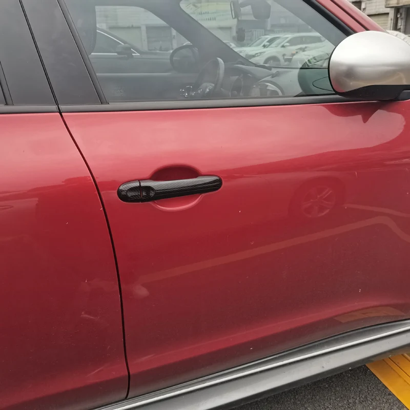 For Nissan Juke F15 ESQ 2014 Car ABS Carbon Black Door Handle Protective Cover Stickers Trim Styling Accessories
For Nissan Juke F15 ESQ 2014 Car ABS Carbon Black Door Handle Protective Cover Stickers Trim Styling Accessories