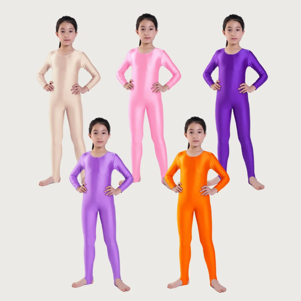 Girls Ballet Gymnastics Bodysuit with Stirrups Kids Skate Dance Performance Jumpsuit Children's Training Wear for Dance
Girls Ballet Gymnastics Bodysuit with Stirrups Kids Skate Dance Performance Jumpsuit Children's Training Wear for Dance