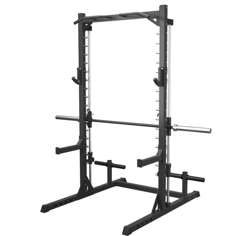 Wholesale Multi Functional Half Simith Squat Rack With Safety Arms Commercial Half Rack Bench Press Rack Strength Training Home
Wholesale Multi Functional Half Simith Squat Rack With Safety Arms Commercial Half Rack Bench Press Rack Strength Training Home