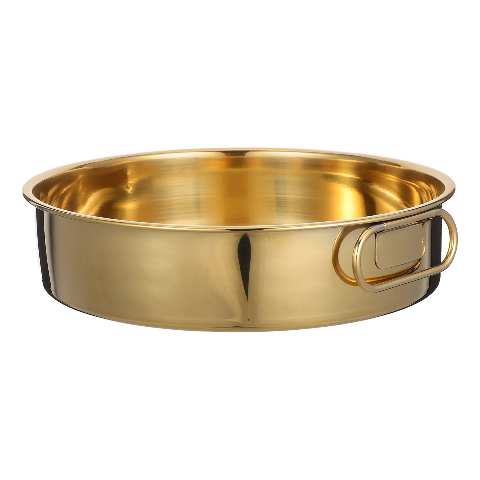 Stainless Steel Cold Skin Plate 24cm Golden Round Steam Rice Fish Tray Metal Kitchen Dinner Snack Serving Home
Stainless Steel Cold Skin Plate 24cm Golden Round Steam Rice Fish Tray Metal Kitchen Dinner Snack Serving Home