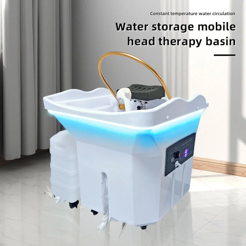 Multifunctional Fumigable Mobile Shampoo Bed Chair Massage Adjustable Washing Hair Bowl Water Basin With 60L Water Storage Tank
Multifunctional Fumigable Mobile Shampoo Bed Chair Massage Adjustable Washing Hair Bowl Water Basin With 60L Water Storage Tank