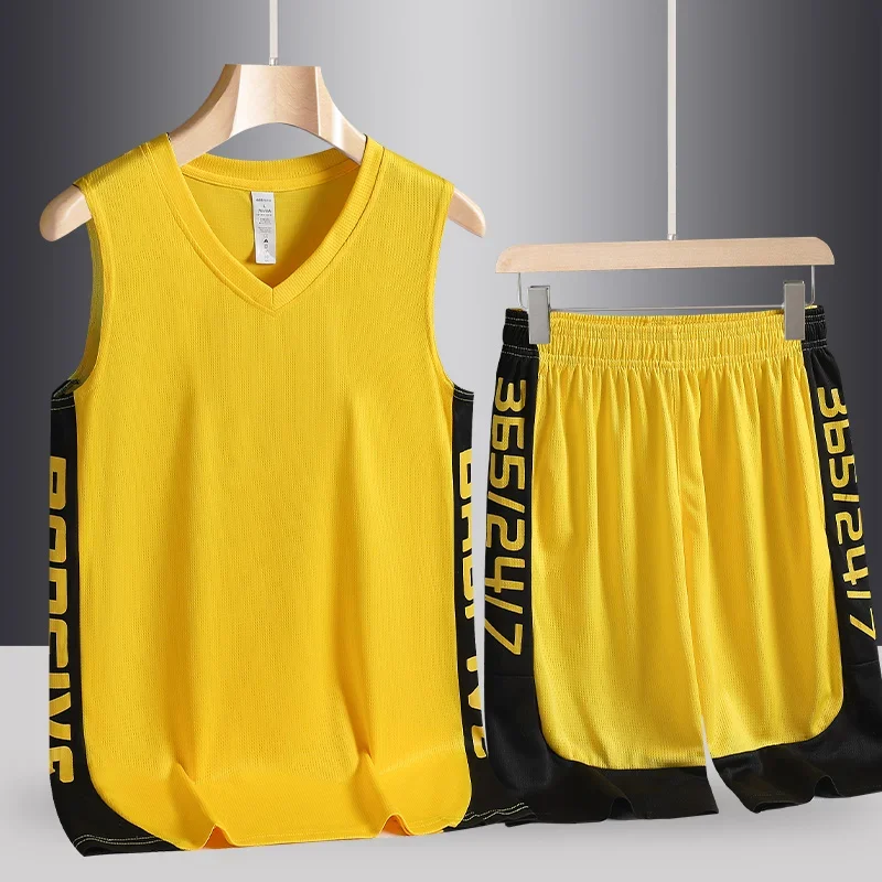 Table Tennis Sport Set Summer Training Camp Team Uniform Basketball Training Uniform Vest Competition Breathable Sportswear Set
Table Tennis Sport Set Summer Training Camp Team Uniform Basketball Training Uniform Vest Competition Breathable Sportswear Set