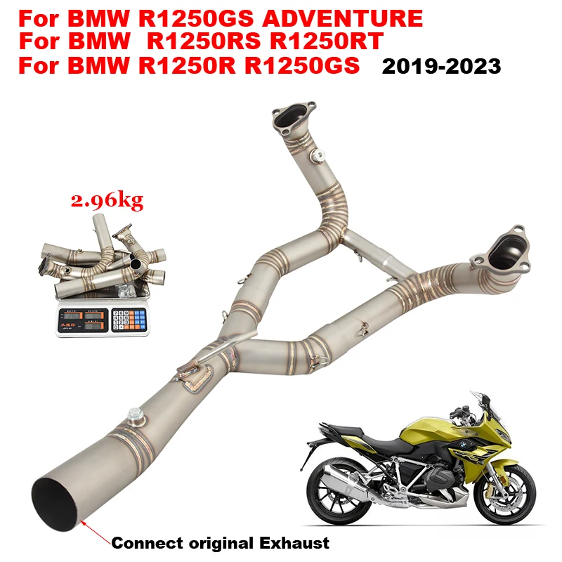Motorcycle Exhaust Front Link Pipe Connect Original Muffler Tube For BMW R1250R R1250GS R1250 R1250RS R1250RT R1250GS ADVENTURE
Motorcycle Exhaust Front Link Pipe Connect Original Muffler Tube For BMW R1250R R1250GS R1250 R1250RS R1250RT R1250GS ADVENTURE