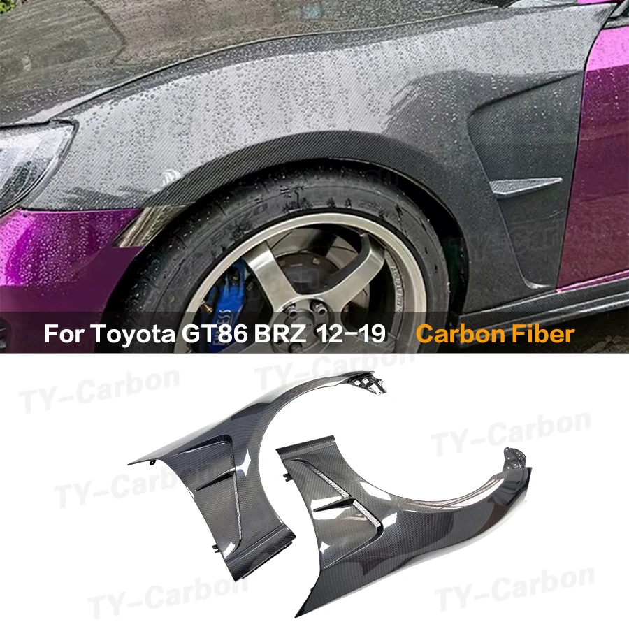 Real Carbon Fiber Front Vented Fenders For Toyota GT86 SUBARU BRZ ZN6 ZD6 2012+ Car Front Fender Air Vents Replacement Body Kit
Real Carbon Fiber Front Vented Fenders For Toyota GT86 SUBARU BRZ ZN6 ZD6 2012+ Car Front Fender Air Vents Replacement Body Kit