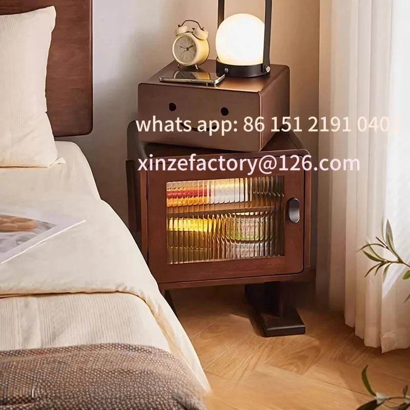 Customizable Wood Bedside Table Bedroom Storage Cabinet Children Robot Cabinet
Customizable Wood Bedside Table Bedroom Storage Cabinet Children Robot Cabinet