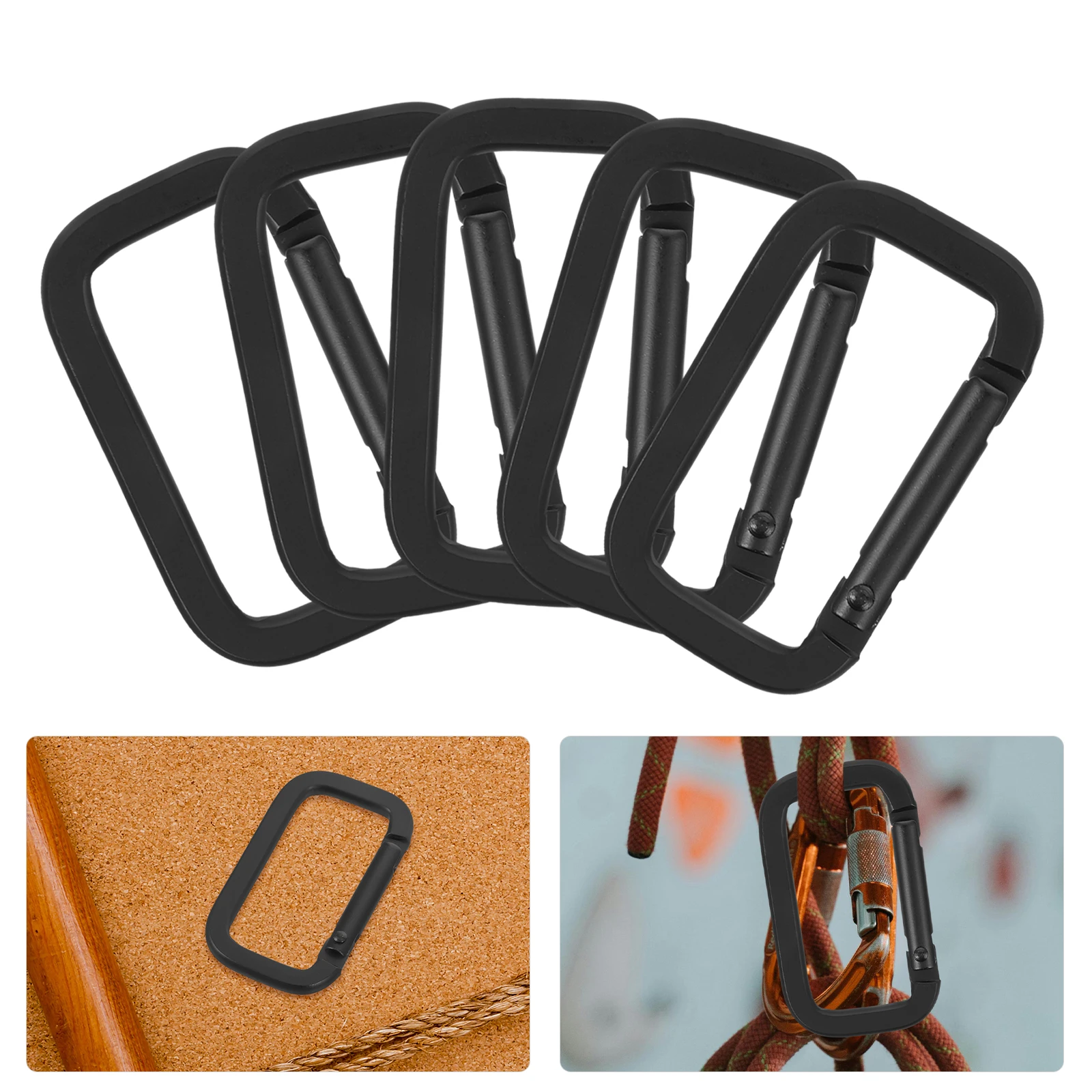 10pcs Backpack Hiking Buckle D-shaped Square Heavy Duty Climbing Clasps Aluminium Practical Outdoor Camping
10pcs Backpack Hiking Buckle D-shaped Square Heavy Duty Climbing Clasps Aluminium Practical Outdoor Camping