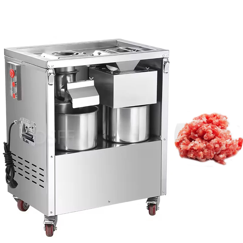 New Electric Meat Grinder, Fresh Meat Slicer, Multifunctional Grinding And Cutting Machine, Detachable Blade
New Electric Meat Grinder, Fresh Meat Slicer, Multifunctional Grinding And Cutting Machine, Detachable Blade
