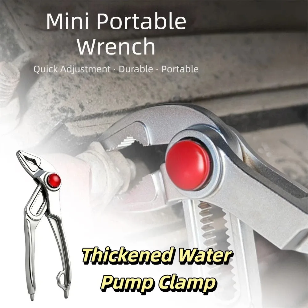 Industrial Grade Water Pump Pliers Miniature Wear-resistant Multifunctional Tool Thickened Thick-walled Maintenance Tool
Industrial Grade Water Pump Pliers Miniature Wear-resistant Multifunctional Tool Thickened Thick-walled Maintenance Tool