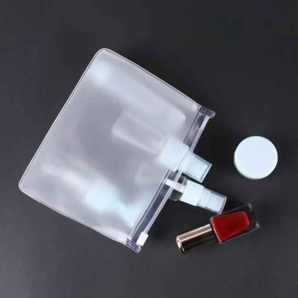 3pcs Transparent Pvc Makeup Bags Waterproof Durable Pouch Travel Portable Toiletry Wash Bag Storage Case For Travel
3pcs Transparent Pvc Makeup Bags Waterproof Durable Pouch Travel Portable Toiletry Wash Bag Storage Case For Travel