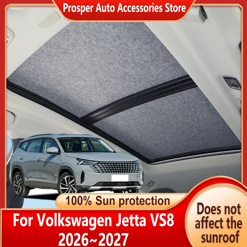 Panoramic Sunroof Insulation Roof Visor For Volkswagen Jetta VS8 2026~2027 Protection Electrostatic Adsorption Sunshade Anti-UV
Panoramic Sunroof Insulation Roof Visor For Volkswagen Jetta VS8 2026~2027 Protection Electrostatic Adsorption Sunshade Anti-UV