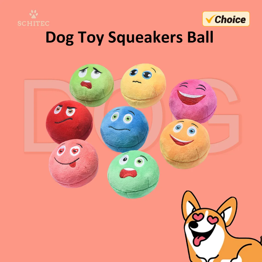 SChitec Dog Toy Play Squeakers Ball Chewing Toy Fetch Bright Balls Dog Supplies Puppy Popular Toys Interactive Dog Supplies
SChitec Dog Toy Play Squeakers Ball Chewing Toy Fetch Bright Balls Dog Supplies Puppy Popular Toys Interactive Dog Supplies 
