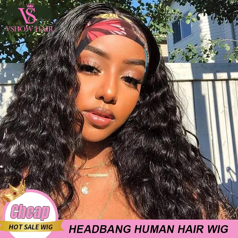 VSHOW Deep Wave Headband Wig 220% Density Machine Made Human Hair Wigs for Black Women No Glue No Sew In Beginner Friendly
VSHOW Deep Wave Headband Wig 220% Density Machine Made Human Hair Wigs for Black Women No Glue No Sew In Beginner Friendly