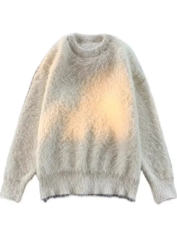 Loose Fit round Ne Mink Velvet Men's Knitwear Pure Color Japanese Sle Autumn Winter Faionable Lazy Top for Teens
Loose Fit round Ne Mink Velvet Men's Knitwear Pure Color Japanese Sle Autumn Winter Faionable Lazy Top for Teens