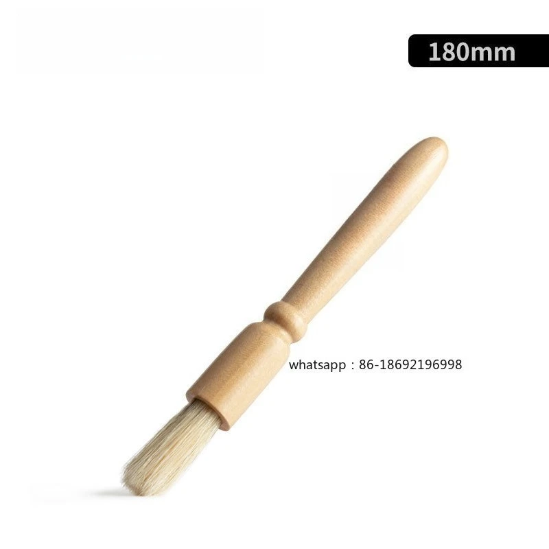 Wooden handle cleaning brush grinder cleaning brush cafe bar household coffee brush
Wooden handle cleaning brush grinder cleaning brush cafe bar household coffee brush