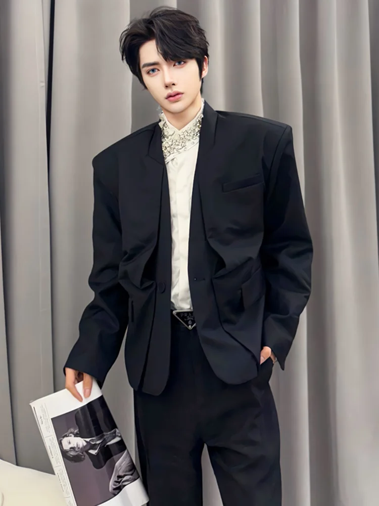 Мужская куртка-бомбер с воротником-стойкой, имитация двухслойного дизайна, современная, для весны и осени, молодежная мода
Мужская куртка-бомбер с воротником-стойкой, имитация двухслойного дизайна, современная, для весны и осени, молодежная мода