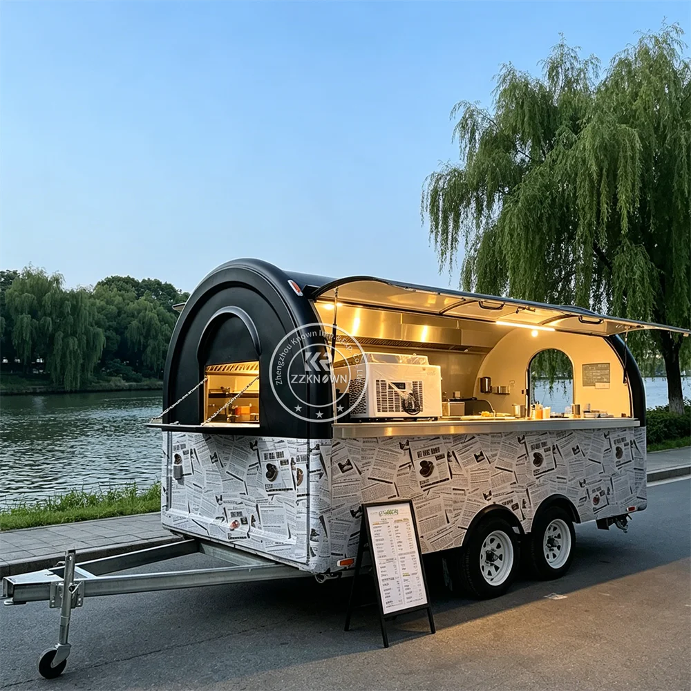 Commercial Food Truck Mobile Waffle Crepe Coffee Trailer Street Concession Fast Food Truck Trailer With Complete Equipment
Commercial Food Truck Mobile Waffle Crepe Coffee Trailer Street Concession Fast Food Truck Trailer With Complete Equipment