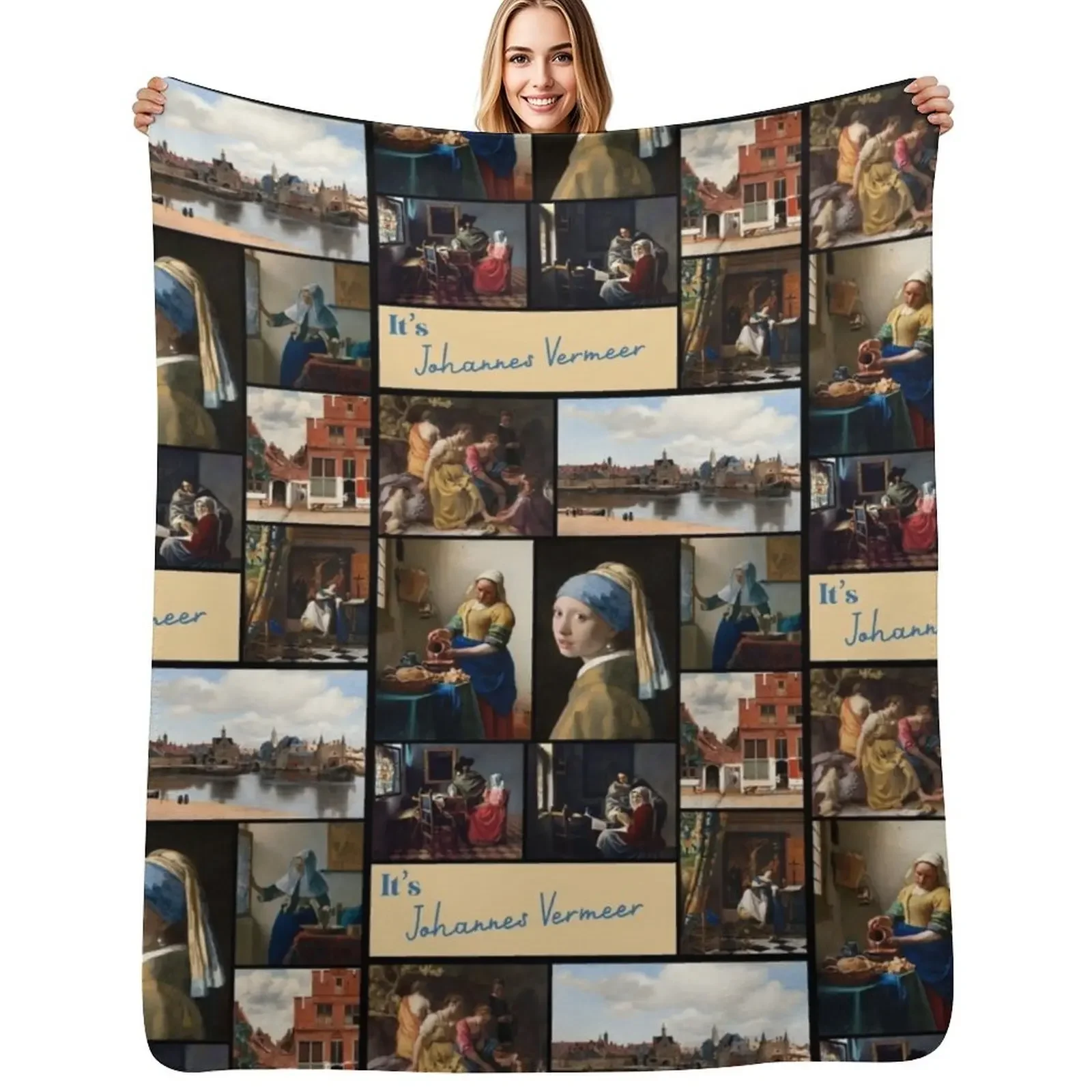 Itas Johannes Vermeer Collection - Art Throw Blanket Furrys funny gift Soft Plaid Hairy Blanket
Itas Johannes Vermeer Collection - Art Throw Blanket Furrys funny gift Soft Plaid Hairy Blanket