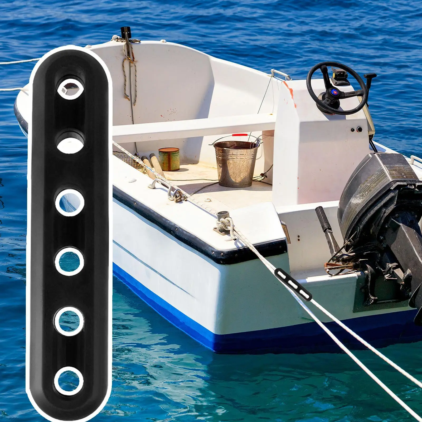 Heavy Duty Rubber Mooring Snubber, Noise Reduction Marine Buffer, Durable Dock Damping Accessory, Ideal for Boating Sailing Dock
Heavy Duty Rubber Mooring Snubber, Noise Reduction Marine Buffer, Durable Dock Damping Accessory, Ideal for Boating Sailing Dock