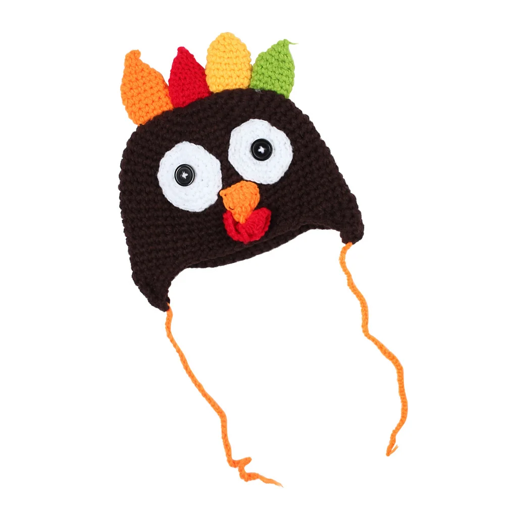 1Pcs Turkey Baby Hat Handmade Cotton Autumn Winter Warm Knit Cap Cute Kids Beanie Hat Size S Coffee Beanie Hats
1Pcs Turkey Baby Hat Handmade Cotton Autumn Winter Warm Knit Cap Cute Kids Beanie Hat Size S Coffee Beanie Hats