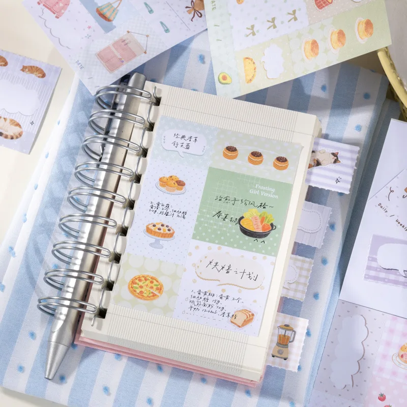 1pack/2pack Relax Moment Series Hand-Drawn Tearable Sticker Book 30Pcs 6 Styles Journal Decoration cute stickers
1pack/2pack Relax Moment Series Hand-Drawn Tearable Sticker Book 30Pcs 6 Styles Journal Decoration cute stickers