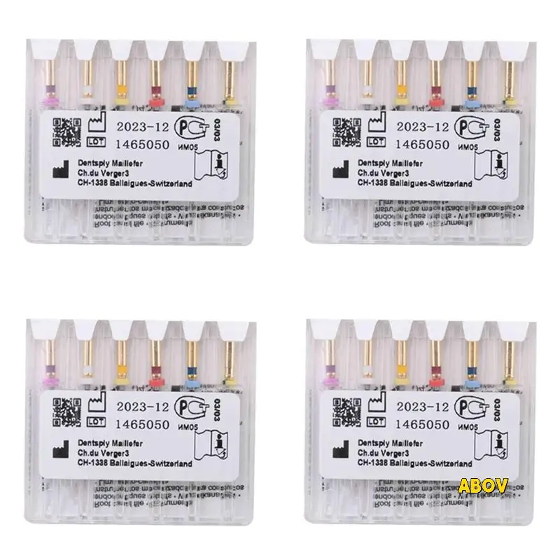 X-Pro Gold Protaper NITI Rotary Files, 24PCS Endo Controlled Memory Files (Assorted 25MM)
X-Pro Gold Protaper NITI Rotary Files, 24PCS Endo Controlled Memory Files (Assorted 25MM)