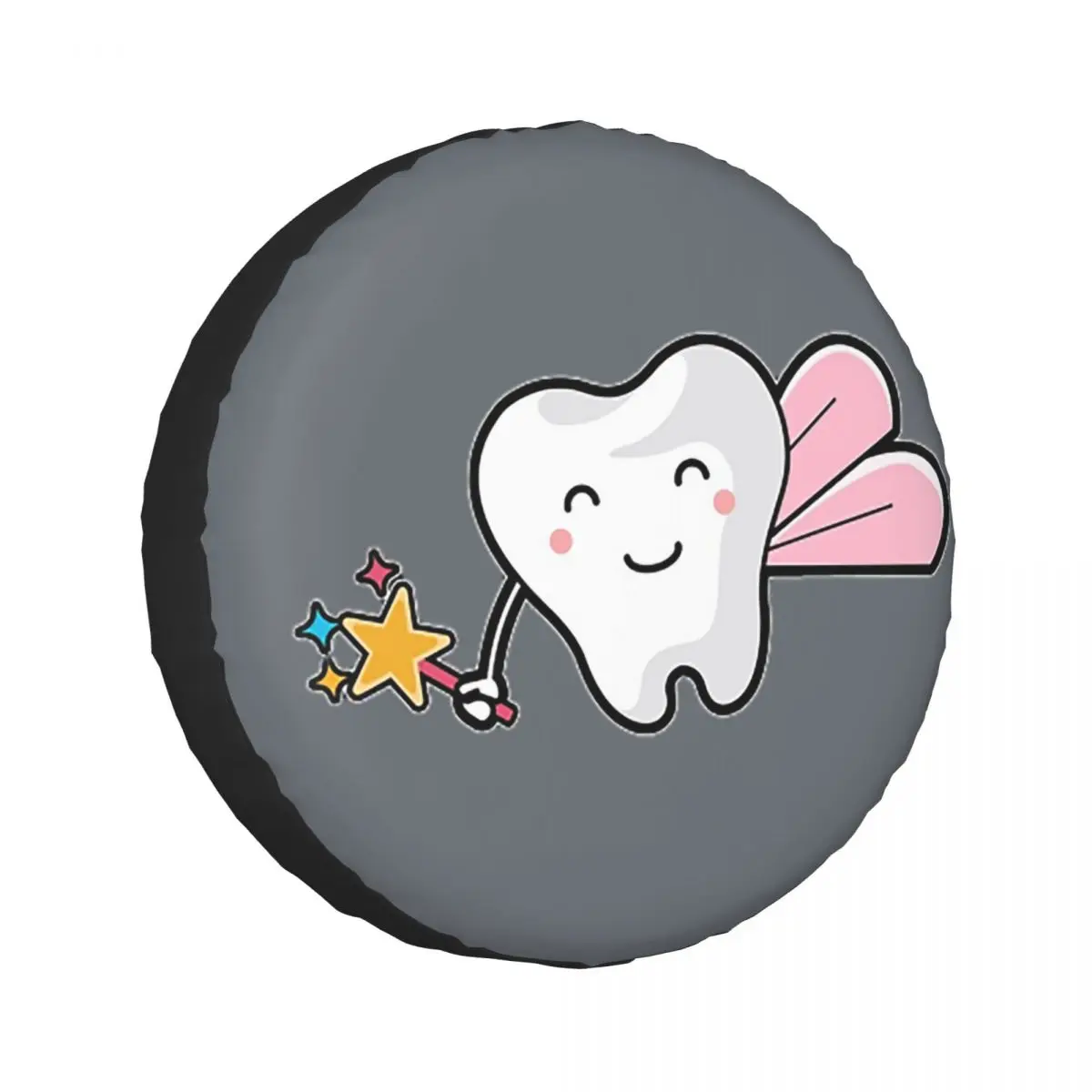 Custom Carnival Mardi Gras Tooth Fairy Dentist Wing Gift Spare Tire Cover for Jeep SUV RV 4WD Vehicle 4x4 Wheel Protector Covers
Custom Carnival Mardi Gras Tooth Fairy Dentist Wing Gift Spare Tire Cover for Jeep SUV RV 4WD Vehicle 4x4 Wheel Protector Covers