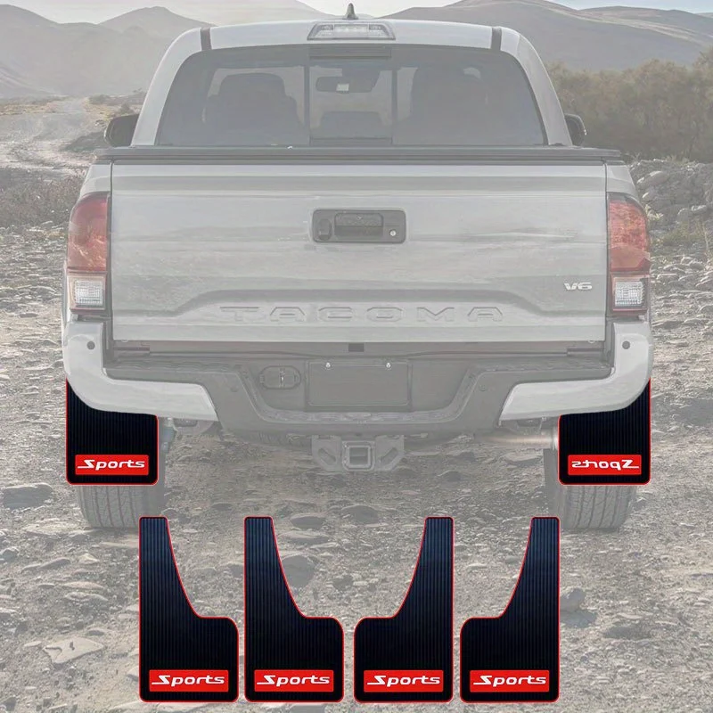 4 шт. брызговики из ПВХ — прочные, универсальные брызговики для грузовиков для использования на открытом воздухе, аксессуары с защитой от брызг
4 шт. брызговики из ПВХ — прочные, универсальные брызговики для грузовиков для использования на открытом воздухе, аксессуары с защитой от брызг