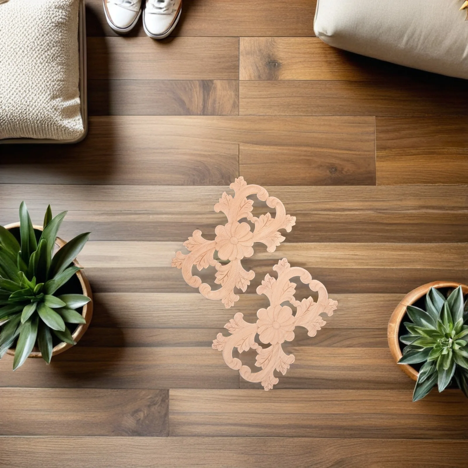 2pcs Wood Appliques Onlays Wooden Carved Decorative Inlays For Furniture Cabinet Door Wall Diy Home Decoration Unpainted Solid
2pcs Wood Appliques Onlays Wooden Carved Decorative Inlays For Furniture Cabinet Door Wall Diy Home Decoration Unpainted Solid