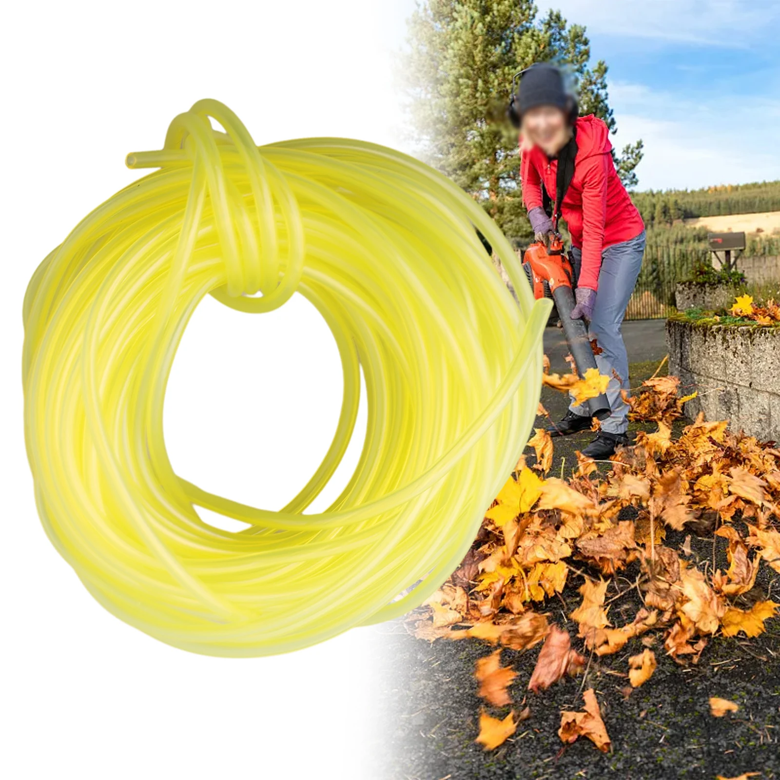 Lawn Mower Spare Parts Fuel Line Garden Home Yellow Resists Hardening Resists Low Temperature 080\" X .140\"(2mm X 3.5mm)
Lawn Mower Spare Parts Fuel Line Garden Home Yellow Resists Hardening Resists Low Temperature 080\" X .140\"(2mm X 3.5mm)