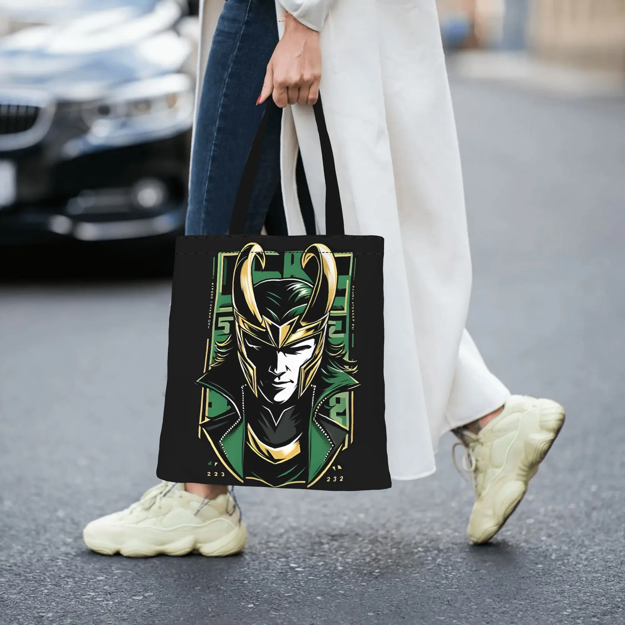 2026 women's bag Trickster Reusable Double Sided Canvas Tote Bag Shoulder Marvel Handbag
2026 women's bag Trickster Reusable Double Sided Canvas Tote Bag Shoulder Marvel Handbag