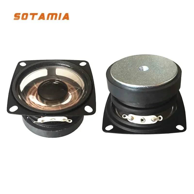 SOTAMIA 2Pcs 2 Inch PET Waterproof Mini Speaker Audio Driver 4 Ohm 5 W Outdoor Music DIY Stereo Speaker Home Theater Loudspeaker
SOTAMIA 2Pcs 2 Inch PET Waterproof Mini Speaker Audio Driver 4 Ohm 5 W Outdoor Music DIY Stereo Speaker Home Theater Loudspeaker