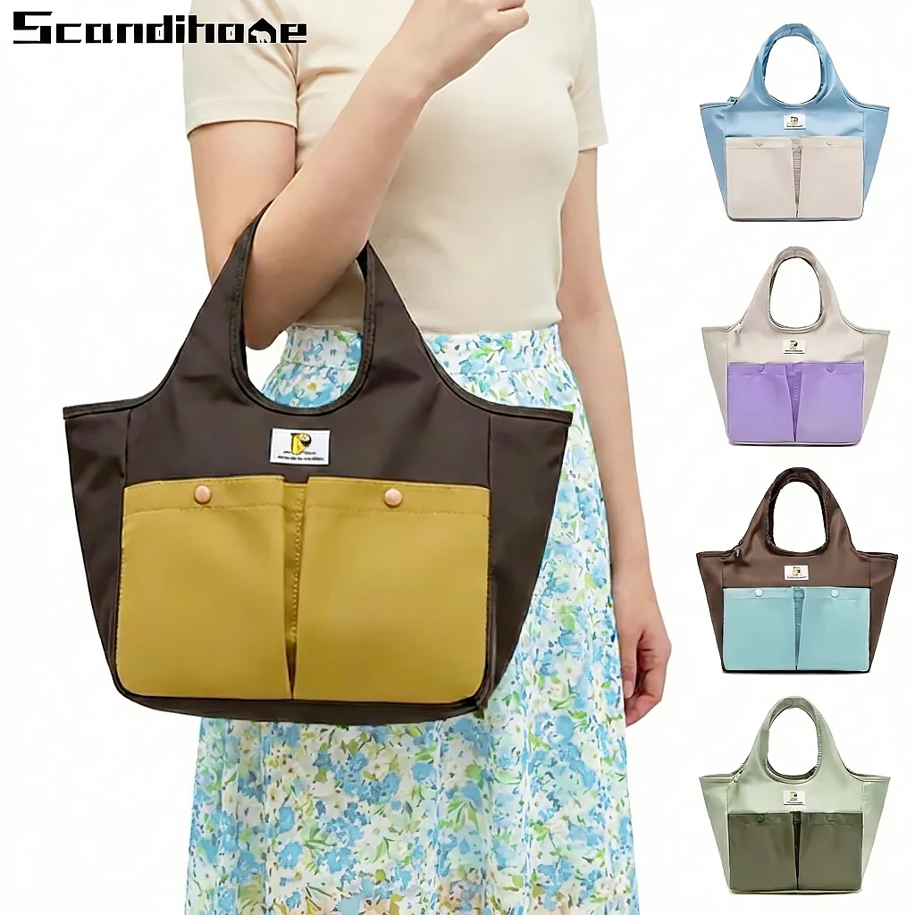 Portable Insulated Lunch Bag Large Capacity Waterproof Thermal Food Tote with Multi Pockets for Office School Work Travel
Portable Insulated Lunch Bag Large Capacity Waterproof Thermal Food Tote with Multi Pockets for Office School Work Travel