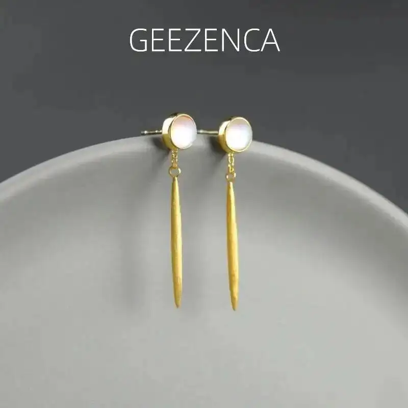 GEEZENCA 925 Sterling Silver Coloured Glaze Tassel Dangle Earrings For Women Geometric Minimalism Chic Small Earring 2024 New
GEEZENCA 925 Sterling Silver Coloured Glaze Tassel Dangle Earrings For Women Geometric Minimalism Chic Small Earring 2024 New