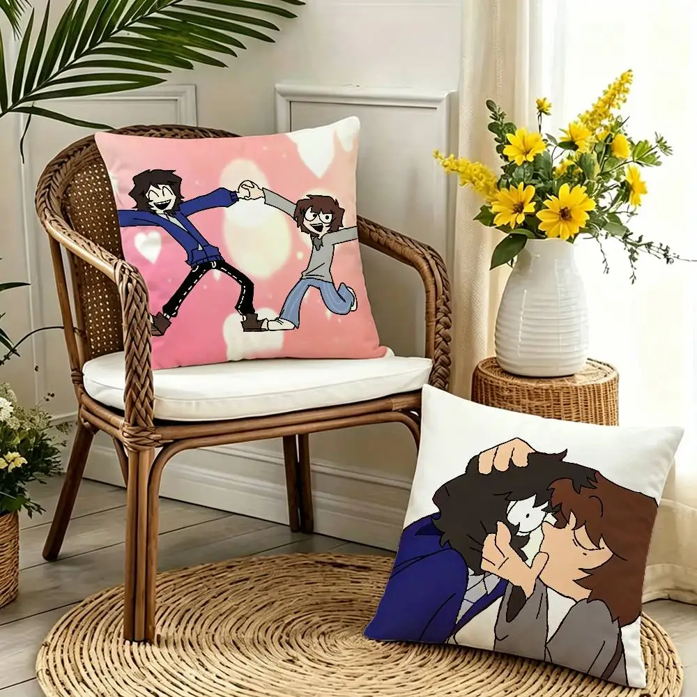 onewheatmark Will and Mike Double-sided print Pillow Case Cushion Cover Throw Pillow Case For Car Sofa
onewheatmark Will and Mike Double-sided print Pillow Case Cushion Cover Throw Pillow Case For Car Sofa