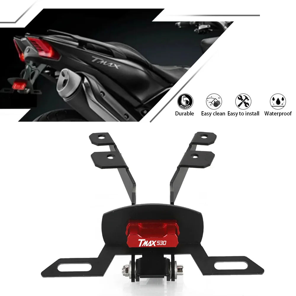 Motorcycle For YAMAHA TMAX 530 2017 2018 TMAX530 License Plate Bracket Holder Number Plate Frame Holder Bracket Accessories
Motorcycle For YAMAHA TMAX 530 2017 2018 TMAX530 License Plate Bracket Holder Number Plate Frame Holder Bracket Accessories