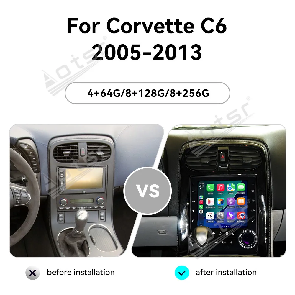 10.4'' Автомагнитола с CarPlay для Chevrolet Corvette C6 2005-2013, мультимедийный проигрыватель, GPS-навигация, головное устройство, автомобильные аксессуары
10.4'' Автомагнитола с CarPlay для Chevrolet Corvette C6 2005-2013, мультимедийный проигрыватель, GPS-навигация, головное устройство, автомобильные аксессуары