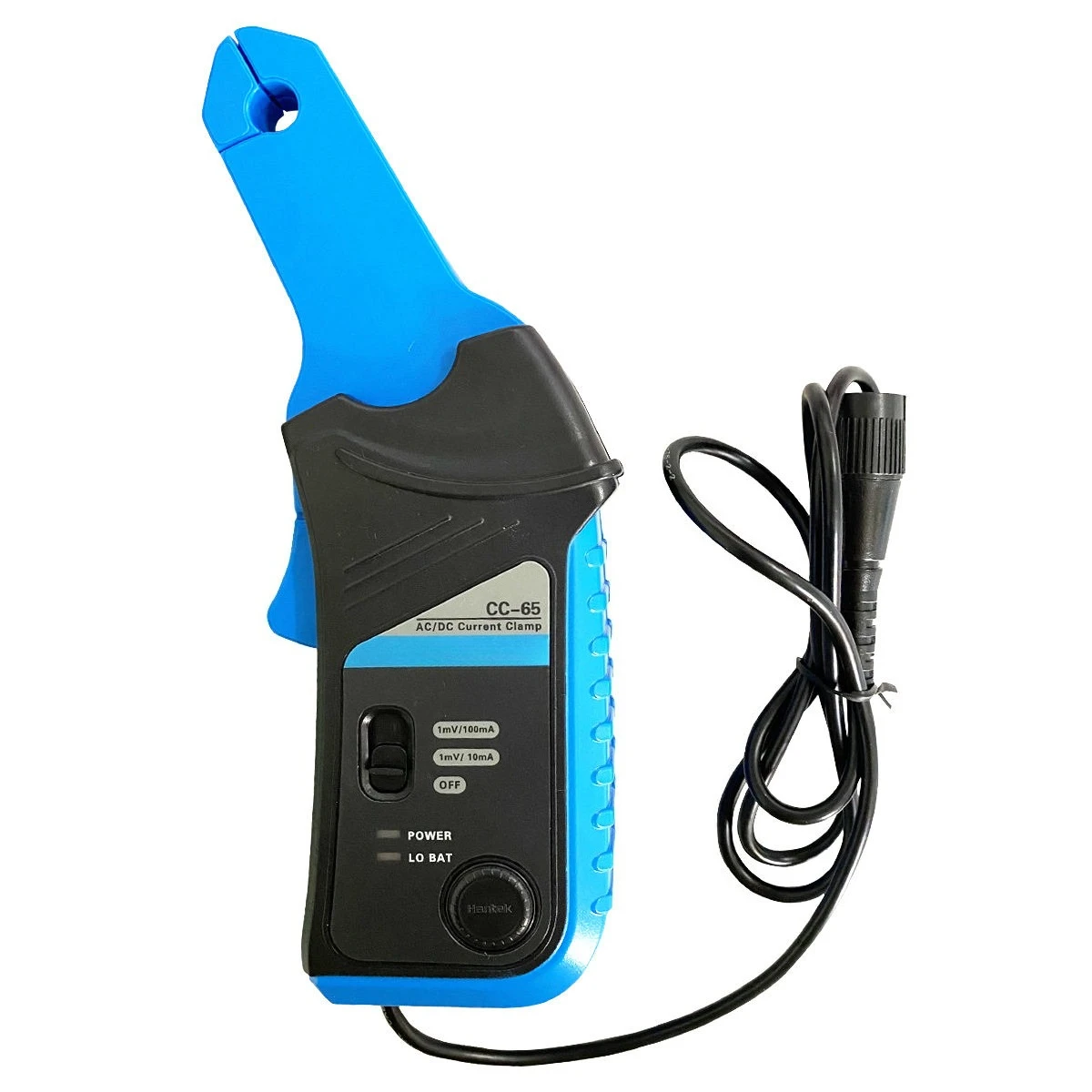 AC/DC Current Clamp Meter Oscilloscopes CC65 AC/DC 20KHz 400Hz Bandwidth 1mV/10mA 65A/650A with BNC plug
AC/DC Current Clamp Meter Oscilloscopes CC65 AC/DC 20KHz 400Hz Bandwidth 1mV/10mA 65A/650A with BNC plug